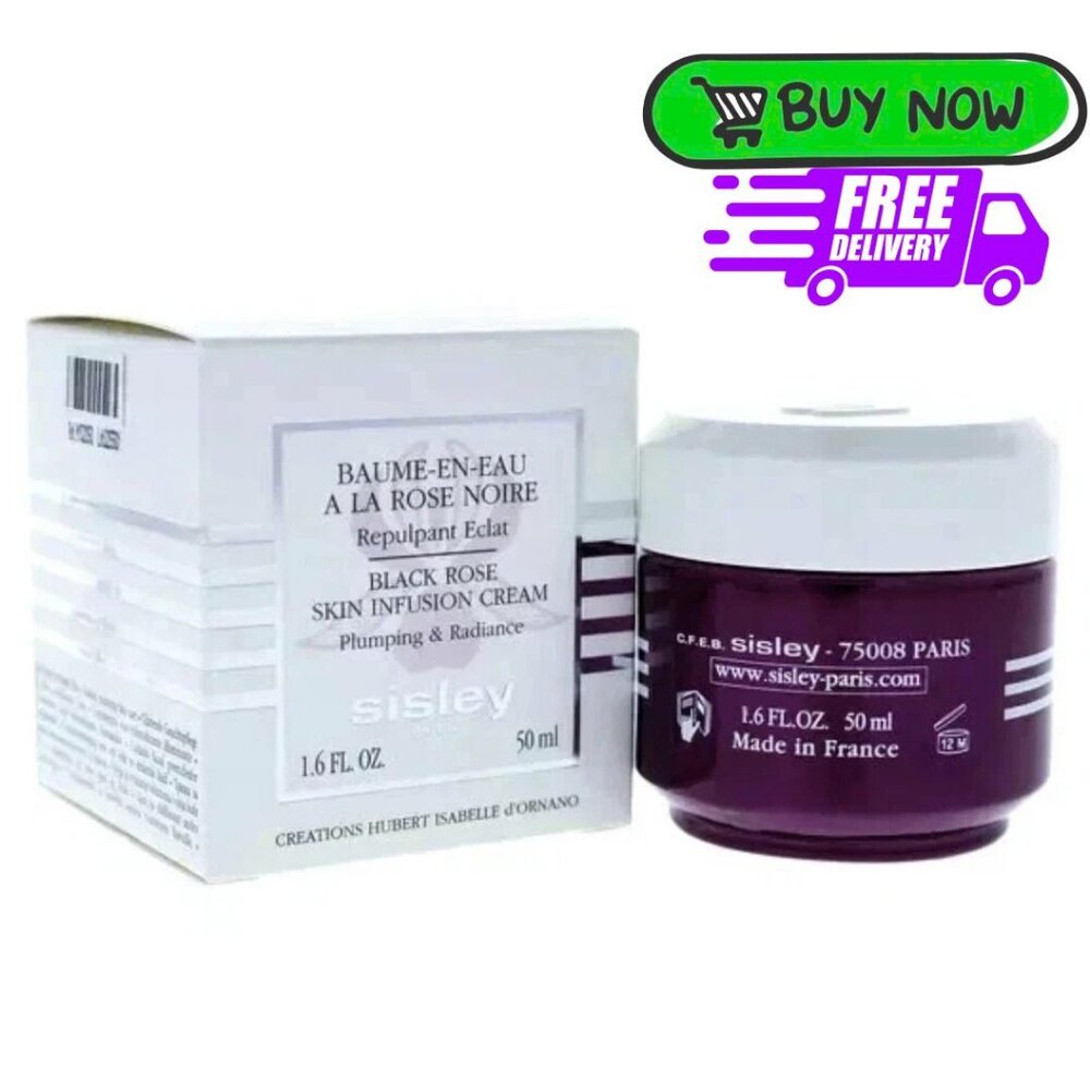 Sisley Paris Black Rose Skin Infusion Cream 1.6 oz / 50 ml  FREE SHIPPING IN USA